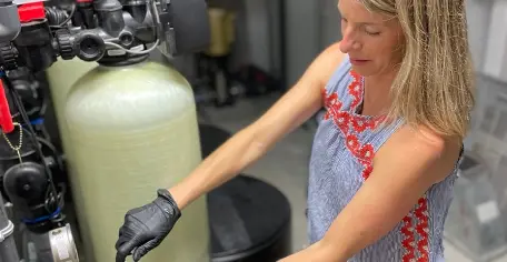 Municipal water filtration service